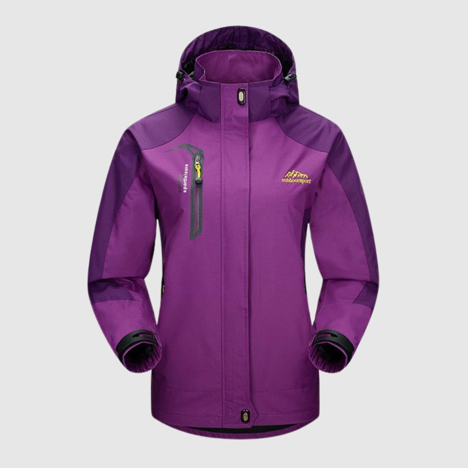 Libuše – Softshell jakna za pohodništvo z odstranljivo kapuco