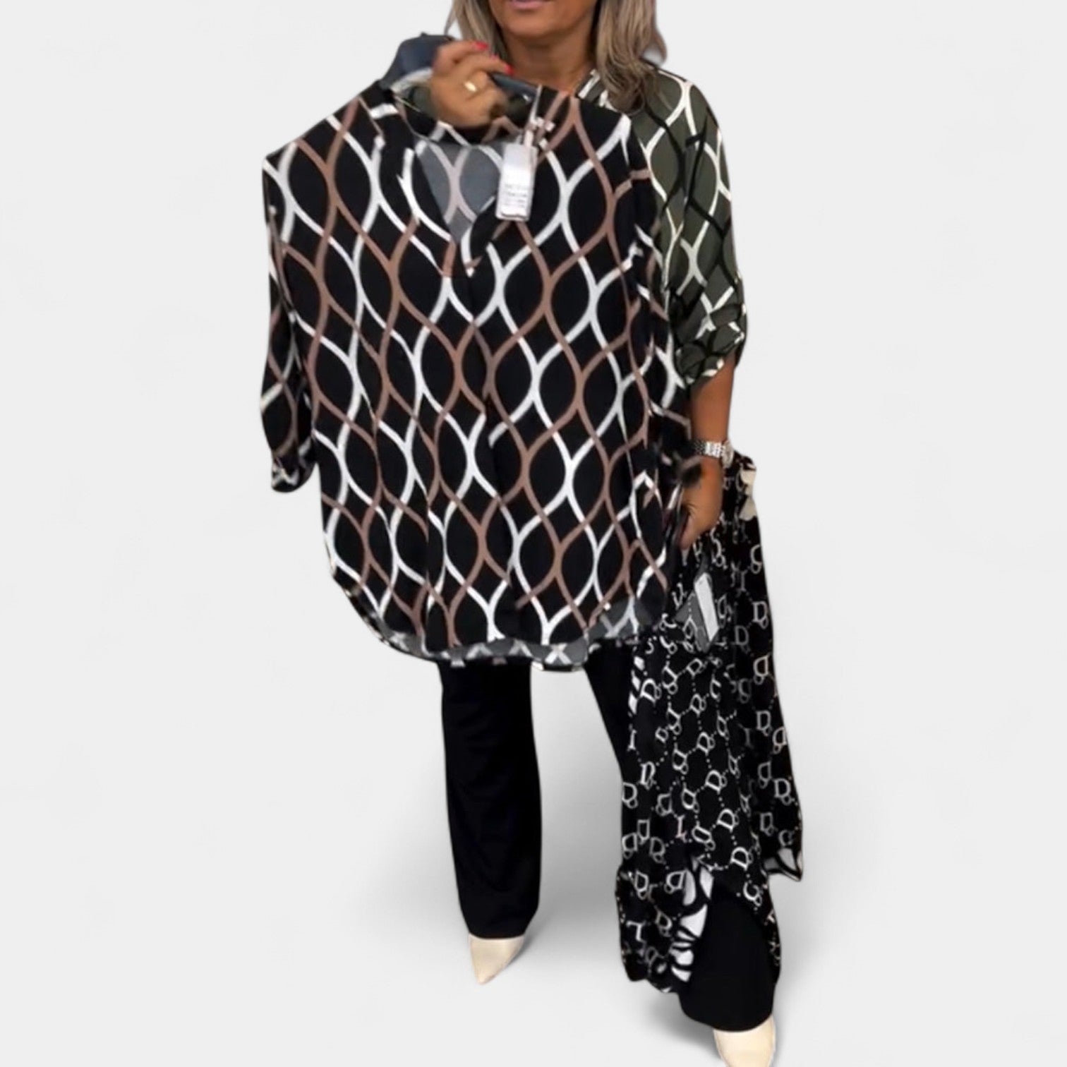 Petra – Bluza z grafičnimi vzorci