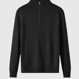 Libuše - Pulover z zadrgo iz merino volne Capri