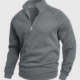 Libuše - Premium pulover s polo zadrgo