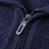 Libuše - Kašmírni pulover s četrtinskim zadrgo Gstaad