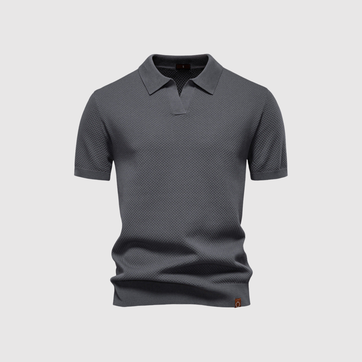 Libuše – Strukturirana polo majica za eleganten in udoben stil