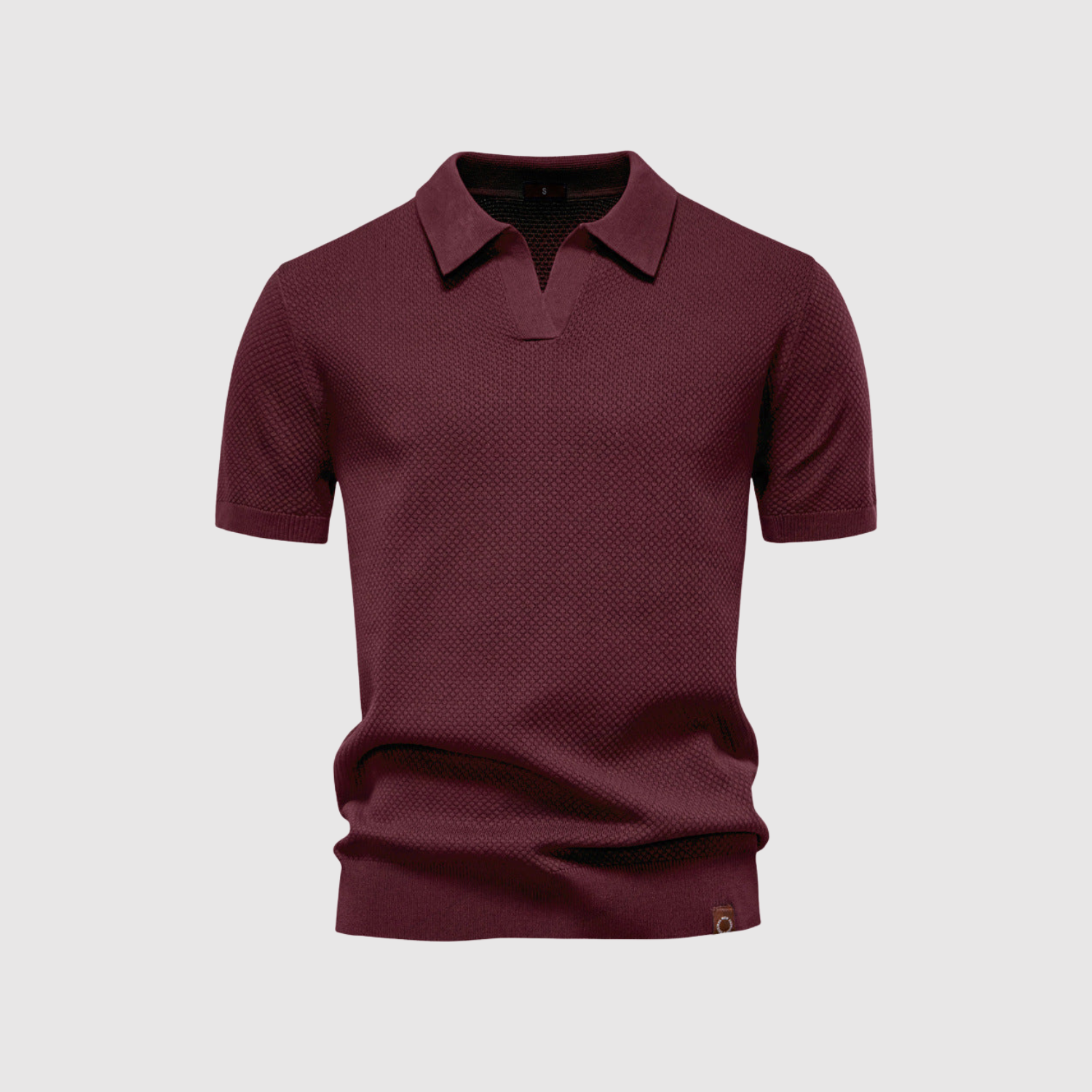 Libuše – Strukturirana polo majica za eleganten in udoben stil