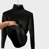 Kaja - Mehka Pulover z Turtleneck Ovratnikom