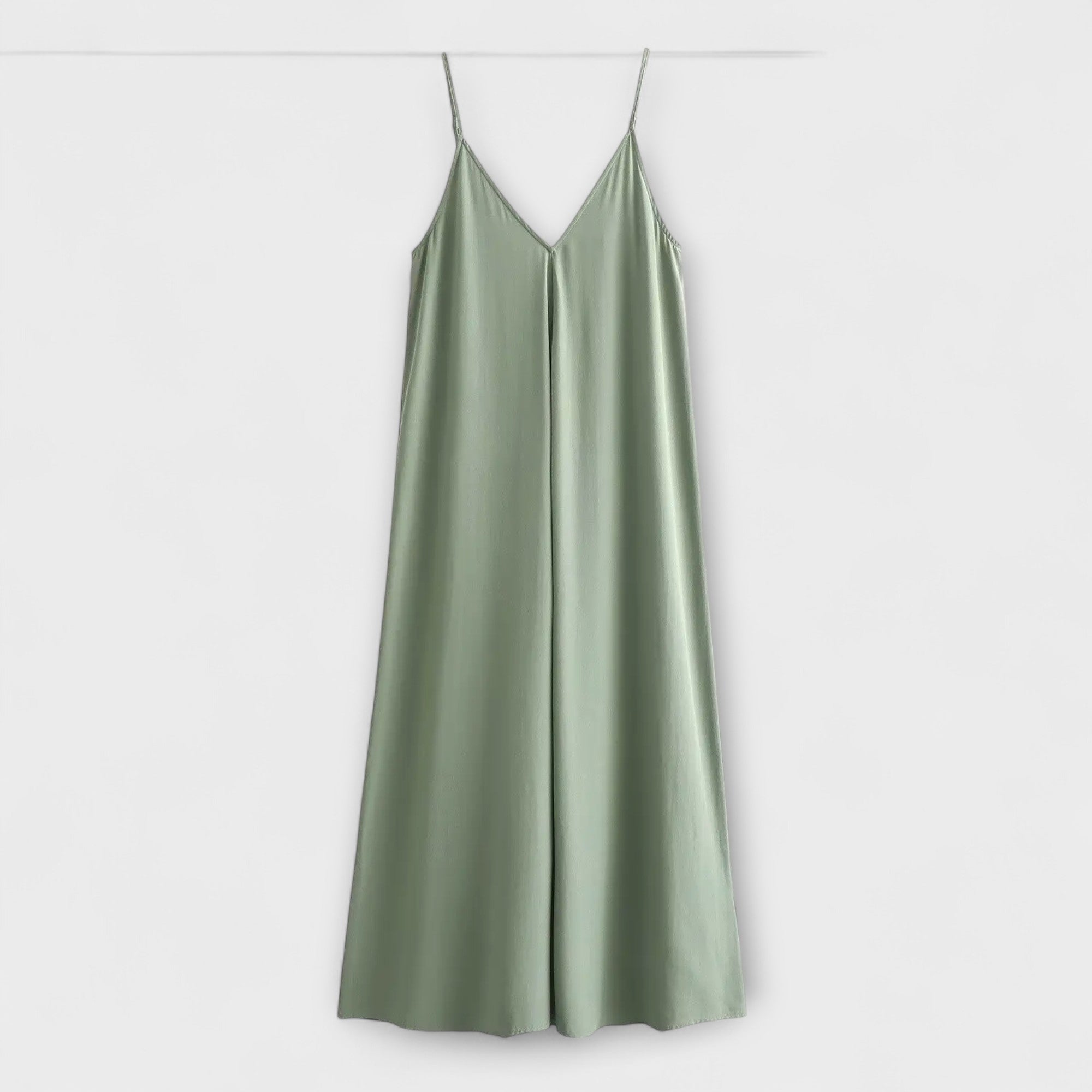 Maxi obleka na slip