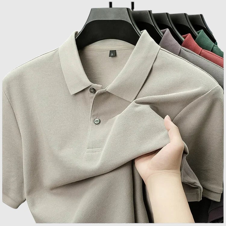 Libuše - Udobna bombažna polo majica