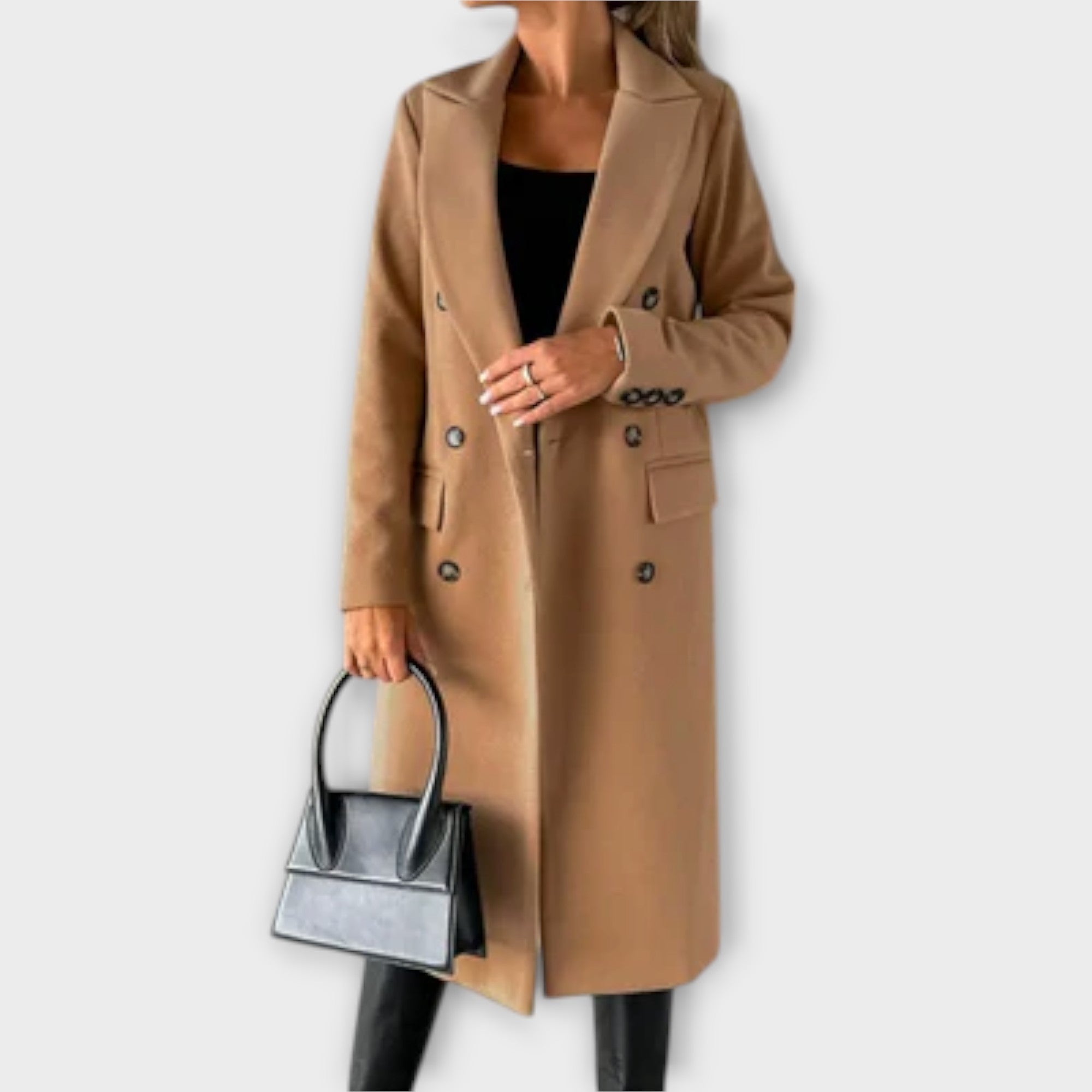 Judith - Eleganten volnen plašč