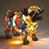 Mops | svetlobna lampa