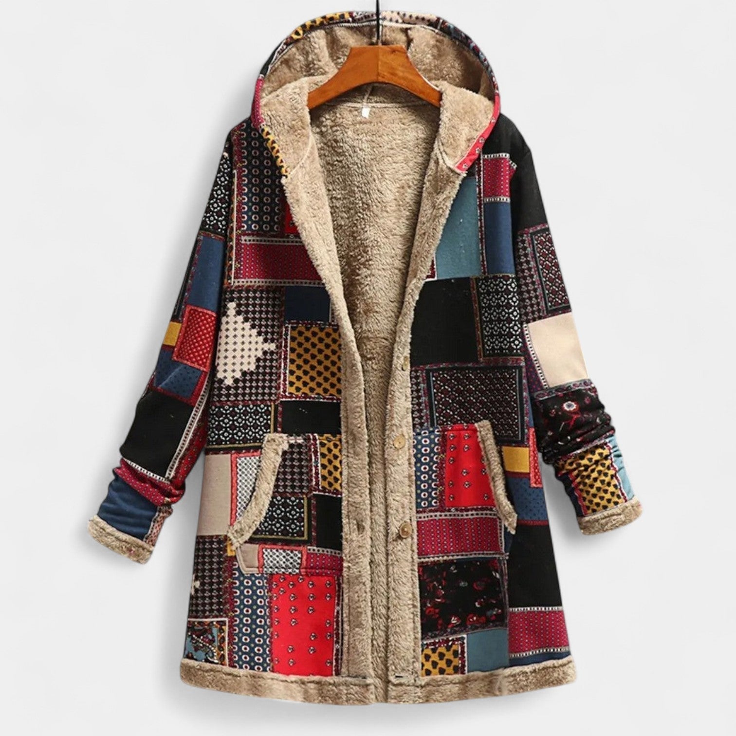 Lara – Elegantna zimska parka s kapuco