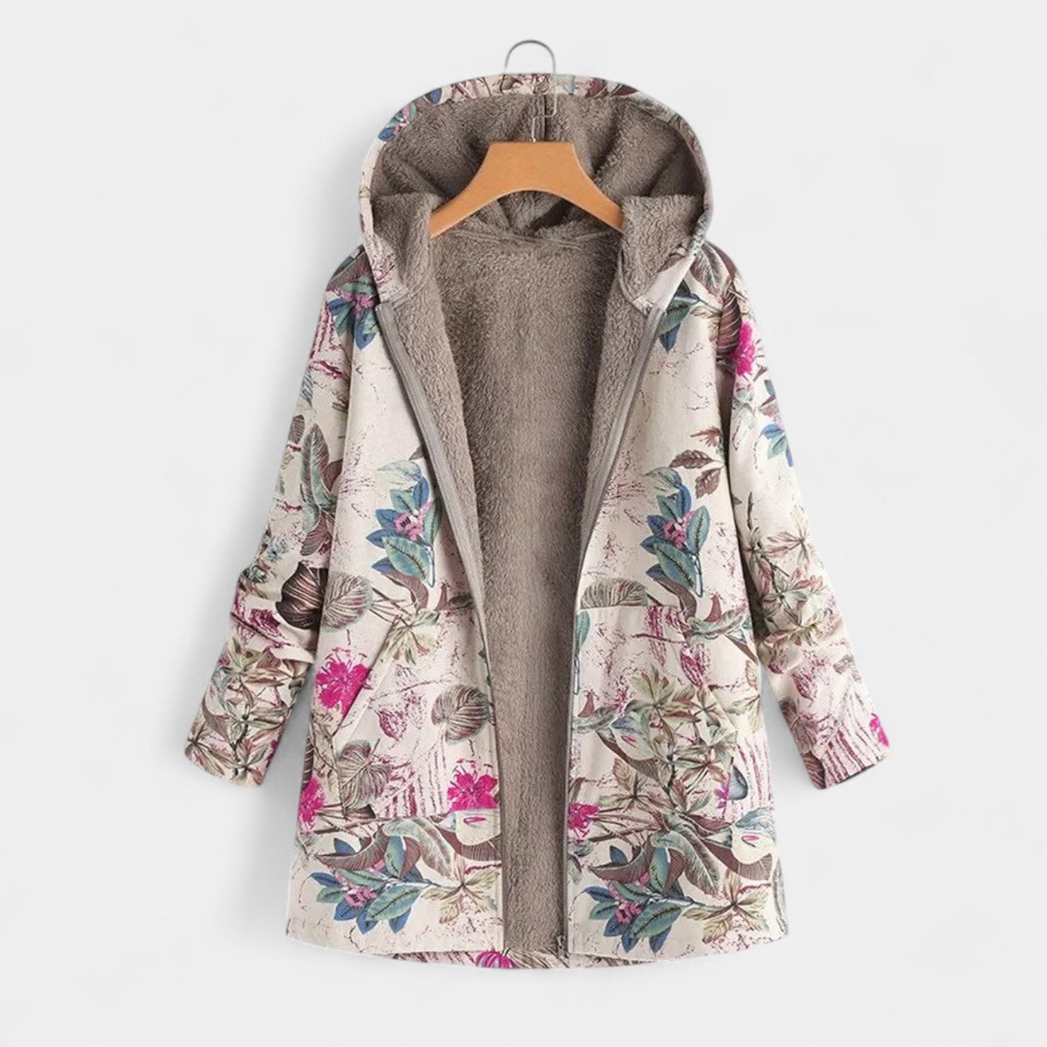 Lara – Elegantna zimska parka s kapuco