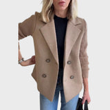 Emma - Eleganten blazer s pletenicami na rokavih