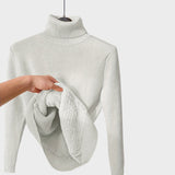 Kaja - Mehka Pulover z Turtleneck Ovratnikom