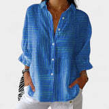 Nika – Poletna bluzica z živahnim potiskom