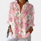 Nika – Poletna bluzica z živahnim potiskom