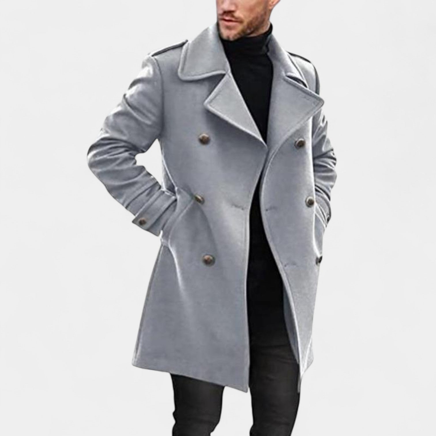 Marek – Eleganten dvoredni plašč